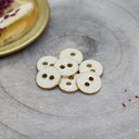 Boutons Joy Glitter - Off-White