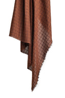 Tissu Check Havana Brown