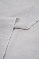 Tissu velours tissé ivoire beige au mètre – doux et légèrement brillant – Atelier Brunette