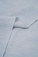Tissu velours tissé bleu délavé au mètre – doux et légèrement brillant – Atelier Brunette