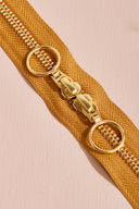 Zip Double Curseur Gold - 40 cm