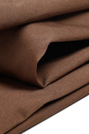 Havana Brown Stretch Cotton Chino Fabric