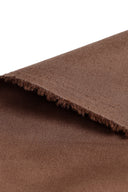 Havana Brown Stretch Cotton Chino Fabric