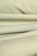 Tissu coton bambou vert minéral au mètre – ultra-doux et respirant – Atelier Brunette