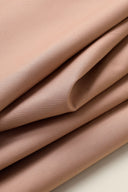 Tissu coton chino stretch nude rosé au mètre – doux et extensible – Atelier Brunette