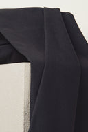 Dark charcoal grey cotton canvas fabric by the metre – sturdy and versatile – Atelier Brunette