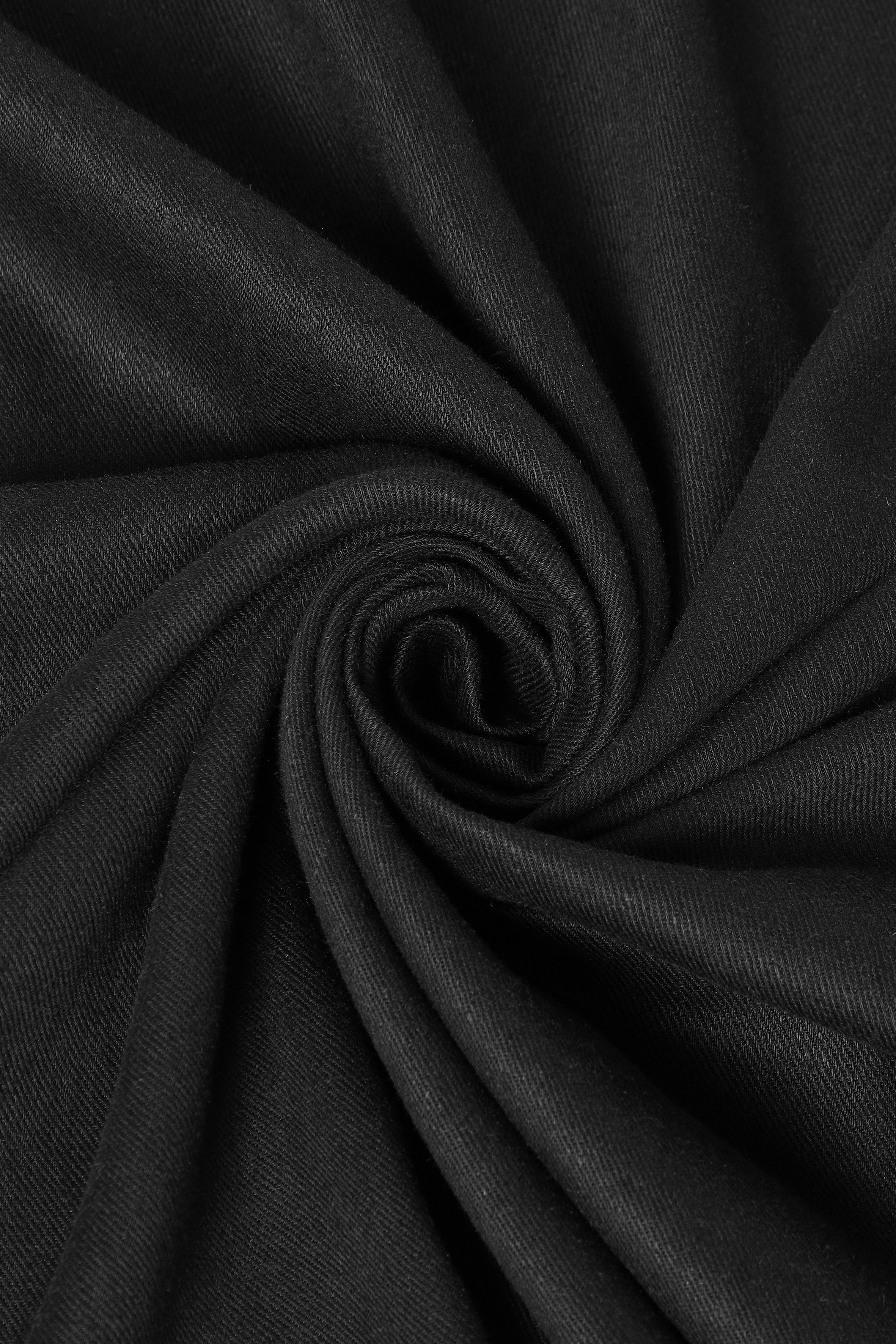 Coupons Twill Lin Viscose Livaeco™ Black